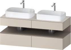 Duravit Studio F. A. Porsche Collection Asma dolap ünitesi 1400 mm Taupe Süper Mat QA4767043830000