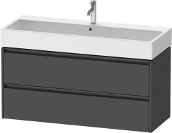 Duravit Ketho.2 Asma dolap ünitesi 1184 mm Grafit Mat K25279049490000
