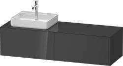 Duravit White Tulip Asma dolap ünitesi 1600 mm Grafit Parlak WT4864LH1H10000