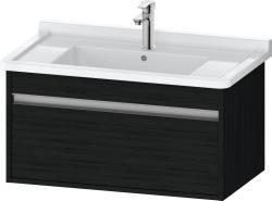 Duravit Ketho Asma dolap ünitesi 800 mm Siyah Meşe KT666401616
