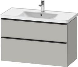 Duravit D-Neo Asma dolap ünitesi 984 mm Beton Gri Mat Dekor DE43560BD070000
