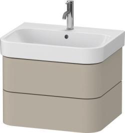 Duravit Happy D.2 Asma dolap ünitesi 625 mm Taupe Saten Mat Lake