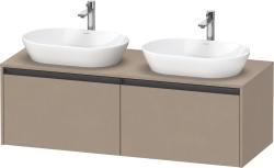 Duravit Ketho.2 Asma dolap ünitesi 1400 mm Keten Dekor K24888B75750000
