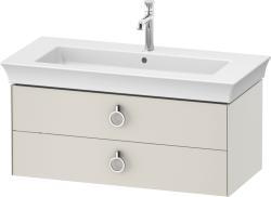 Duravit White Tulip Asma dolap ünitesi 984 mm İskandinav Beyazı Saten Mat Lake WT435203939