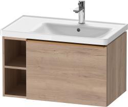 Duravit D-Neo Asma dolap ünitesi 784 mm Marbeled Oak DE4257004550000