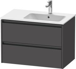 Duravit Ketho.2 Asma dolap ünitesi 810 mm Grafit Mat K25268049490000