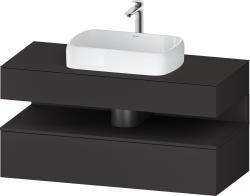 Duravit Studio F. A. Porsche Collection Asma dolap ünitesi 1200 mm Grafit Süper Mat QA4732080800010