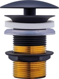 Duravit Universal Sifon kapağı 72 mm Siyah Mat 0050384600