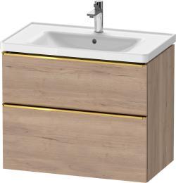 Duravit D-Neo Asma dolap ünitesi 784 mm Marbeled Oak DE4355034550000