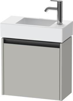 Duravit Ketho.2 Asma dolap ünitesi 484 mm Beton Gri Mat Dekor K25072L07070000