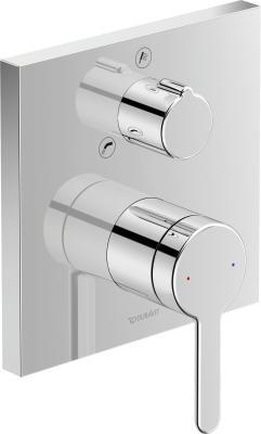 Duravit C.1 Ankastre küvet bataryası 150 mm Krom C15210011010
