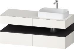 Duravit Studio F. A. Porsche Collection Asma dolap ünitesi 1400 mm Beyaz Süper Mat QA4766080840000
