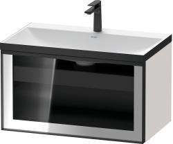 Duravit Vitrium c-bonded Asma dolap 800 mm Parsol grey Glossy, Glass VT4296O2222001G