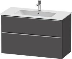 Duravit D-Neo Asma dolap ünitesi 1010 mm Grafit Mat DE4363070490000