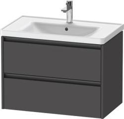 Duravit Ketho.2 Asma dolap ünitesi Grafit Mat Grafit Mat Dekor K25283049490000