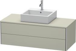 Duravit XSquare Asma dolap ünitesi 1200 mm Taupe Saten Mat Lake