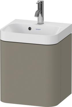 Duravit Happy D.2 c-shaped asma set 400 mm Taş Grisi Saten Mat Lake HP4340O92920000