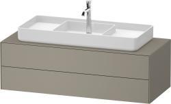 Duravit White Tulip Asma dolap ünitesi 1300 mm Taş Grisi Saten Mat Lake WT4987M92920000