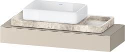 Duravit Studio F. A. Porsche Collection Tezgah 1200 mm Taupe Süper Mat QA4699083830000