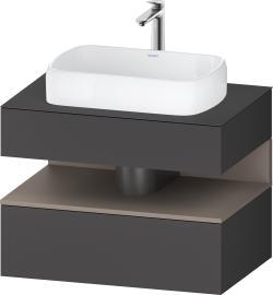 Duravit Studio F. A. Porsche Collection Asma dolap ünitesi 800 mm Grafit Mat QA4730043490010