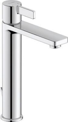 Duravit D-Neo Tek kollu lavabo bataryası L 50 mm Krom DE1030001010