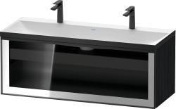 Duravit Vitrium c-bonded Asma dolap 1200 mm Parsol grey Glossy, Glass VT4299O1616001G