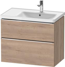 Duravit D-Neo Asma dolap ünitesi 784 mm Marbeled Oak DE4358010550000