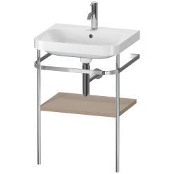 Duravit Happy D.2 c-shape Metal lavabo konsolu 575 mm Keten Dekor HP4835O7575