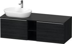 Duravit D-Neo Asma dolap ünitesi 1400 mm Siyah Meşe DE4950L70160000