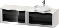 Duravit Vitrium Asma dolap ünitesi 1600 mm Parsol grey Glossy, Glass VT4793R2222000W