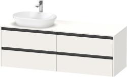 Duravit Ketho.2 Asma dolap ünitesi 1600 mm Beyaz Süper Mat K24899L84840000