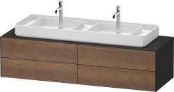 Duravit White Tulip Asma dolap ünitesi 1600 mm Amerikan Ceviz masif WT4869077580010