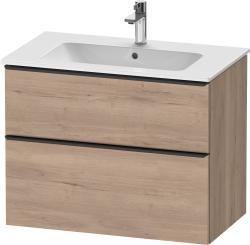 Duravit D-Neo Asma dolap ünitesi 810 mm Marbeled Oak DE43620BD550000