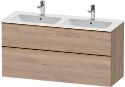 Duravit D-Neo Asma dolap ünitesi 1280 mm Marbeled Oak DE4365004550000