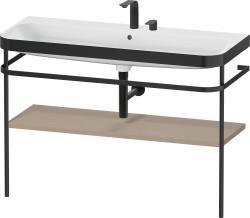 Duravit Happy D.2 c-bonded Metal lavabo konsolu 1175 mm Keten Dekor HP4739E75750000