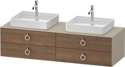 Duravit White Tulip Asma dolap ünitesi 1600 mm Amerikan Ceviz masif WT4996B77600000