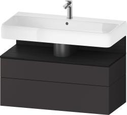 Duravit Studio F. A. Porsche Collection Asma dolap ünitesi 990 mm Grafit Süper Mat QA4395016800010