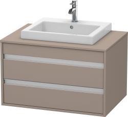 Duravit Ketho Asma dolap ünitesi 800 mm Bazalt Mat KT675404343