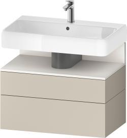 Duravit Studio F. A. Porsche Collection Asma dolap ünitesi 790 mm Taupe Süper Mat QA4394084830010