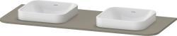 Duravit Happy D.2 Tezgah 1300 mm Taş Grisi Saten Mat Lake HP032KB9292