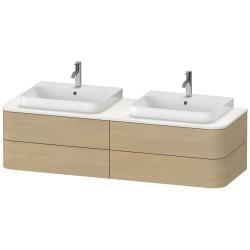 Duravit Happy D.2 Asma dolap ünitesi 1600 mm Akdeniz Meşesi Gerçek ahşap kaplama HP4974B71710010
