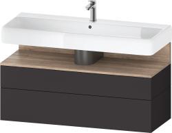 Duravit Studio F. A. Porsche Collection Asma dolap ünitesi 1190 mm Grafit Süper Mat QA4396055800000