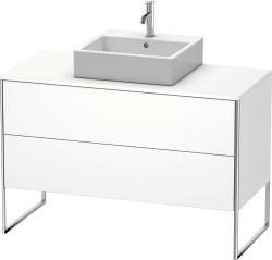Duravit XSquare Yerden dolap ünitesi için tezgah 1200 mm Beyaz Mat