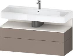 Duravit Studio F. A. Porsche Collection Asma dolap ünitesi 1190 mm Bazalt Mat QA4396084430000