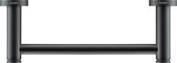 Duravit D-Code Küvet kulpu 284 mm Siyah Mat