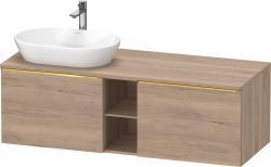Duravit D-Neo Asma dolap ünitesi 1400 mm Marbeled Oak DE4950L34550000