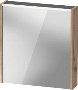 Duravit D-Code Aynalı dolap 650 mm Marbeled Oak DC7105R55550000