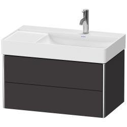 Duravit XSquare Asma dolap ünitesi 784 mm Grafit Süper Mat XS416908080