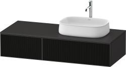 Duravit Zencha Asma dolap ünitesi 1300 mm Siyah Çizgi Yapısı ZE4817063800000