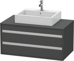 Duravit Ketho Asma dolap ünitesi 1000 mm Grafit Mat KT665504949